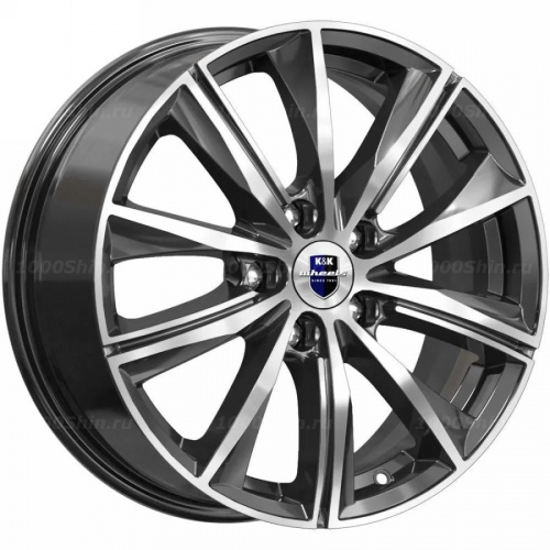 6*15 4*100 ET40 67,1 КиК Арнар (КС904) Алмаз черный SK - 1