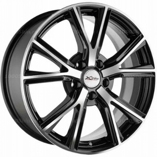 7,5*18 5*108 ET38 54,1 X-trike X-122 BK/FP - 1