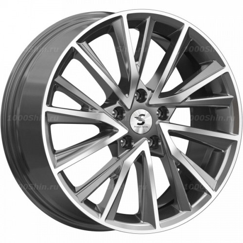 7,5*18 5*112 ET40 57,1 Premium Series КР010 Diamond Gloss Graphite - 1