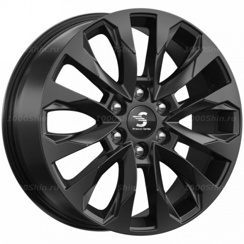 8*20 6*139,7 ET60 95,1 Premium Series КР007 Fury Black - 1