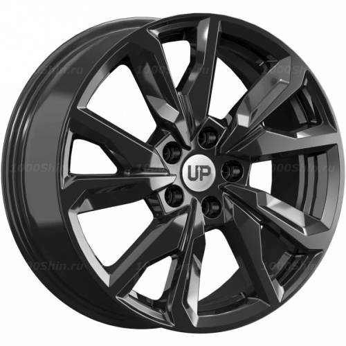 7*17 5*110 ET45 67,1 Wheels UP Up114 New Black - 1