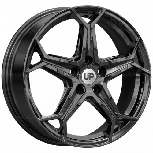 6,5*18 5*108 ET33 60,1 Wheels UP Up118 New Black - 1