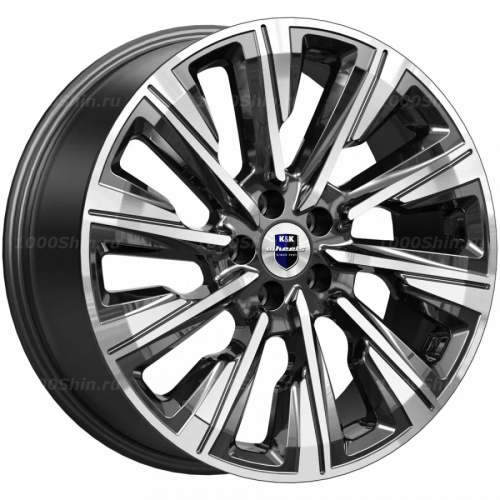 7,5*19 5*108 ET45 67,1 КиК Галего (КС1039) Алмаз черный - 1