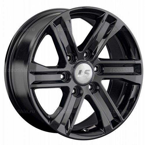 8*17 6*139,7 ET36 100,1 LS 1359 BK (конус, Колпак+лого) - 1