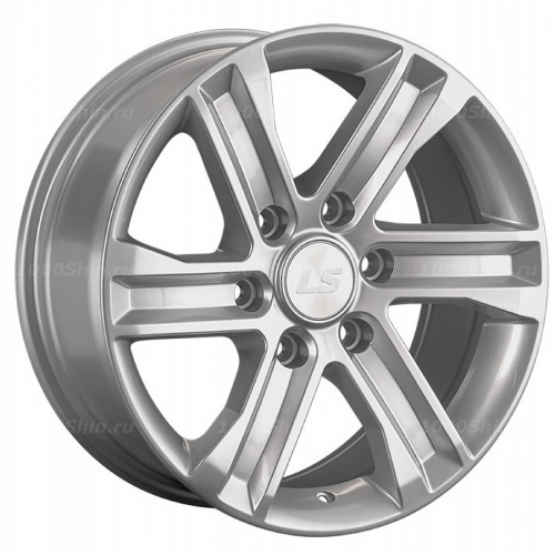 8*17 6*139,7 ET36 100,1 LS 1359 Sil (конус, Колпак+лого) - 1