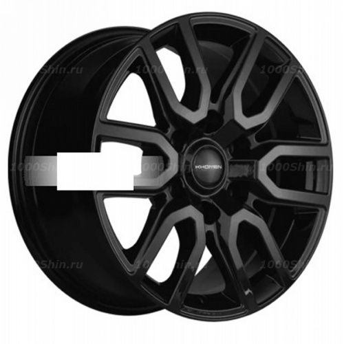 8*17 6*139,7 ET36 100,1 Khomen Wheels KHW1723 Black (Tank 300) - 1
