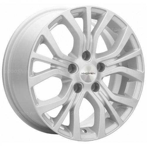 6,5*16 5*114,3 ET41 67,1 Khomen Wheels KHW1608 F-Silver (Kia) - 1