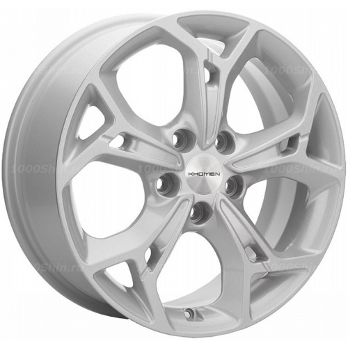 7*17 5*110 ET46 63,3 Khomen Wheels KHW1702 F-Silver (Changan CS35/CS35 Pro) - 1