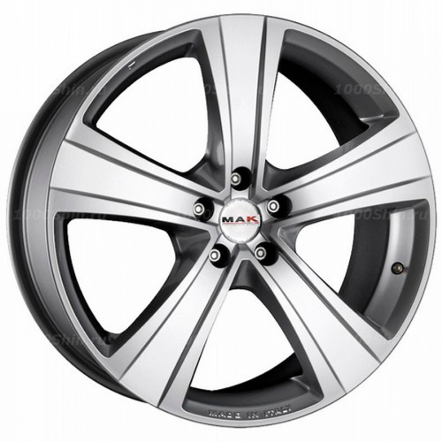 8,5*19 5*112 ET45 76 MAK Fuoco 5 Hyper Silver - 1