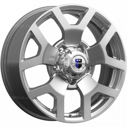 7*18 5*139,7 ET35 108,5 КиК Намиб (КС929) Дарк платинум - 1