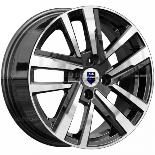 6*15 4*100 ET37 60,1 КиК Хант (КС1034) Алмаз черный - 1