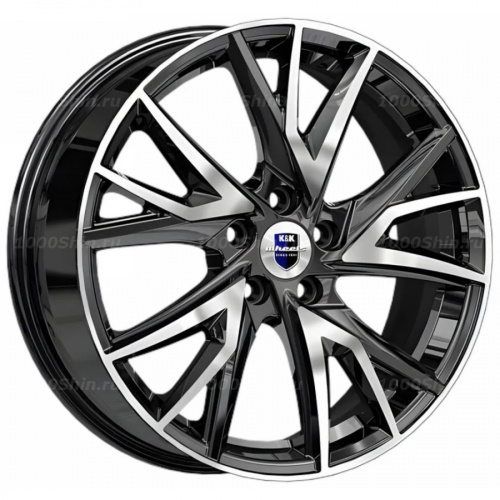 6,5*18 5*108 ET33 60,1 КиК Кайлас (КС1054) Алмаз черный - 1