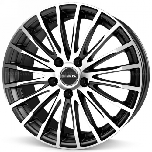 8,5*19 5*108 ET38 72 MAK Fatale Ice Black - 1