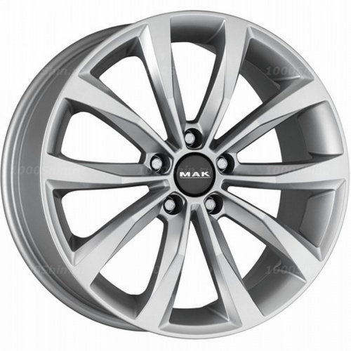 7,5*18 5*112 ET51 66,6 MAK Wolf Silver - 1
