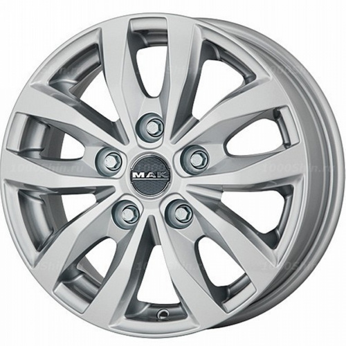 7*17 5*118 ET68 71,1 MAK Load 5 Silver - 1