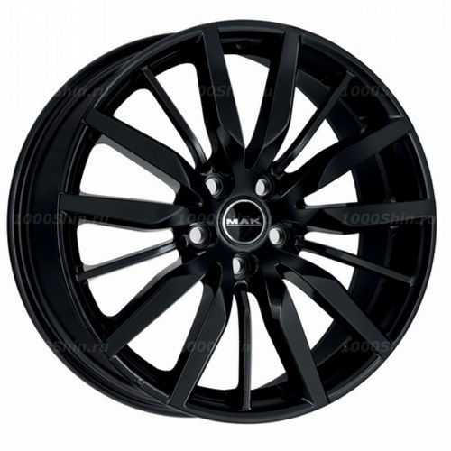 7*17 5*114,3 ET40 66,1 MAK Wolf Gloss Black - 1