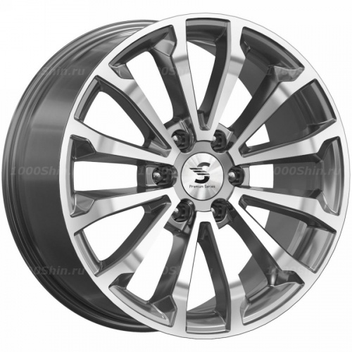 8,5*20 6*139,7 ET33 67,1 Premium Series КР006 Diamond Gloss Graphite - 1