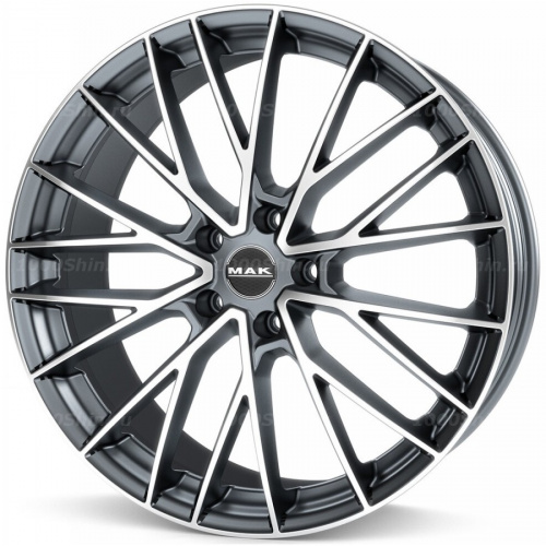 9*21 5*112 ET25 66,45 MAK Speciale Graphit Mirror Face - 1
