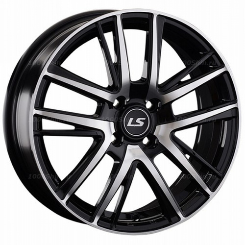 6,5*17 5*108 ET40 65,1 LS 917 BKF (конус) - 1