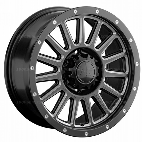 8,5*17 5*150 ET30 110,1 LS 1347 BKS+SSF (конус, Колпак+лого) - 1