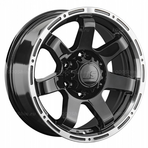 7,5*17 6*139,7 ET25 106,1 LS 1289 BKL (Колпак+лого) - 1