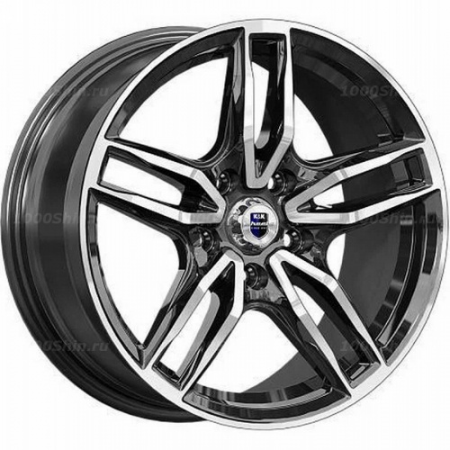 8*17 5*114,3 ET35 60,1 КиК Бартон (КС1110) Алмаз черный - 1