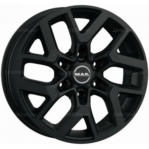 6,5*16 6*139,7 ET46 92,3 MAK Gravel Matt Black - 1
