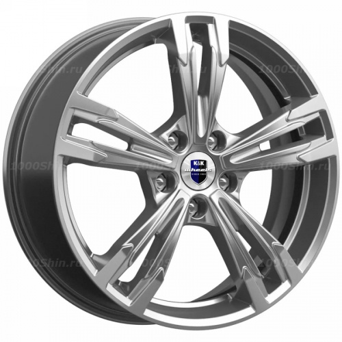 7*18 5*108 ET41 59,6 КиК Karrera Light (КС935) Дарк платинум брайт - 1