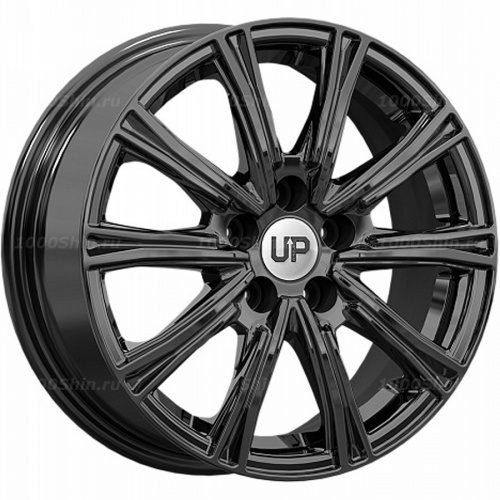6*15 5*110 ET35 65,1 Wheels UP Up123 New Black - 1