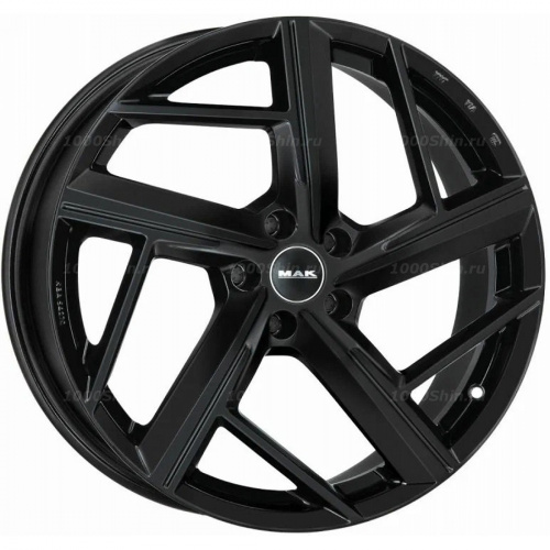 8,5*19 5*112 ET38 66,45 MAK Qvattro Gloss Black - 1
