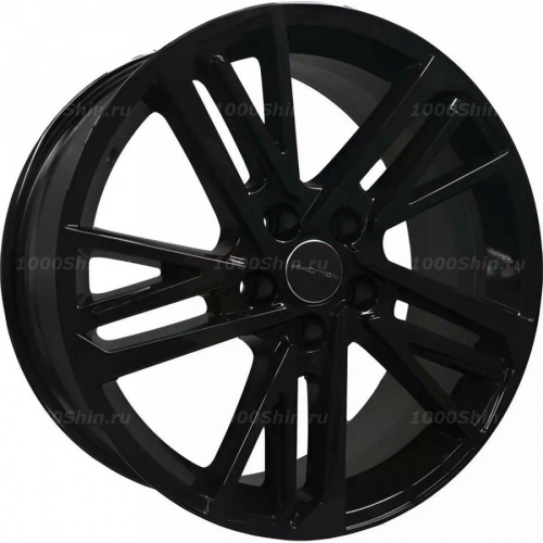 8*18 5*112 ET39 66,6 Khomen Wheels KHW1815 Black (A6/Q5) - 1
