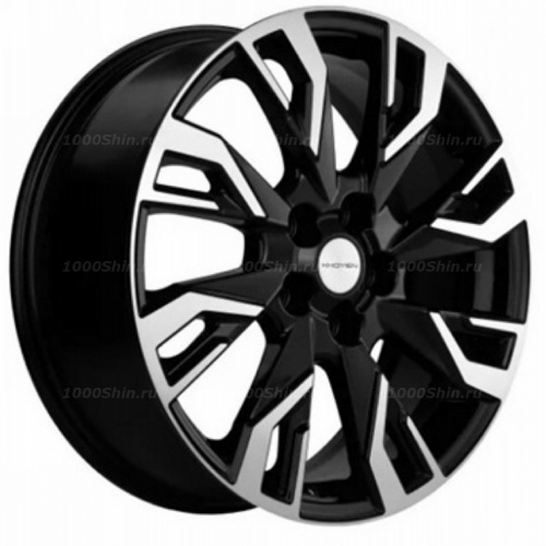 7*18 5*108 ET33 60,1 Khomen Wheels KHW1809 Black-FP - 1