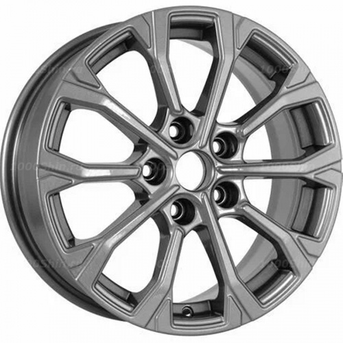 6,5*16 5*114,3 ET50 66,1 Khomen Wheels KHW1605 Gray (Renault/Nissan) - 1
