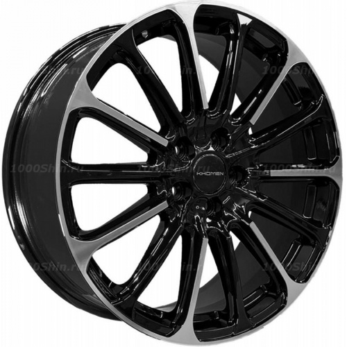 7,5*19 5*114,3 ET35 60,1 Khomen Wheels KHW1910 Black-FP (Lexus NX) - 1