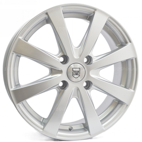6*16 4*114,3 ET40 67,1 TechLine 634 Silver - 1