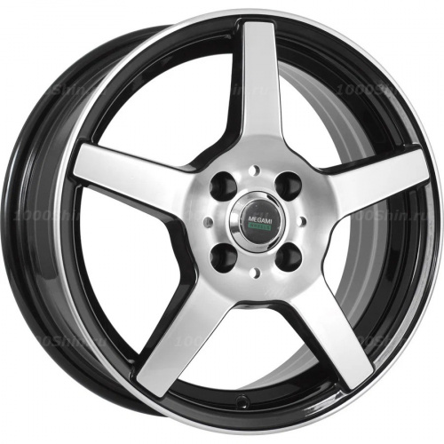 7,5*18 5*114,3 ET37 66,6 Megami AF-07 BKF - 1