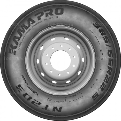 385/55 R22.5 160 Кама PRO NT 203 Прицеп - 1