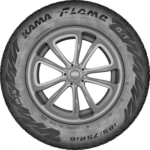 185/75 R16 97T Кама Flame A/T (НК-245) - 1