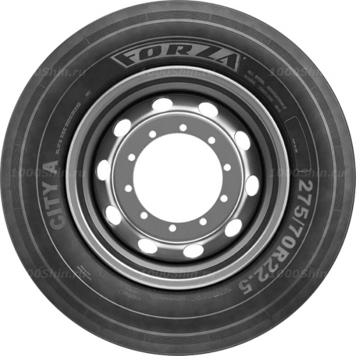 275/70 R22.5 150/145J Кама Forza CITY A Универсальная - 1
